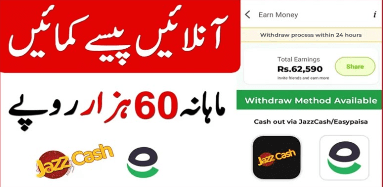 Money Online in Pakistan Without Investment For Students in 2023